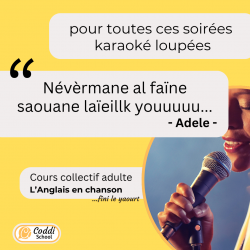 l'anglais a travers les chansons